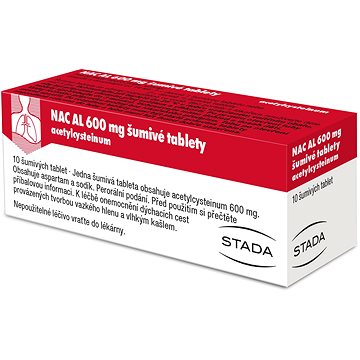 

NAC AL 600 mg 10 šumivých tablet