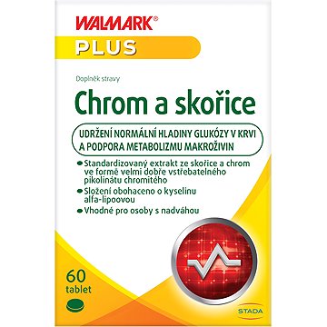 

Walmark Chrom a skořice 60 tablet
