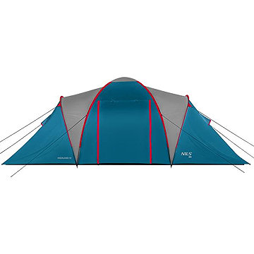 

NILS Camp NC6431 Rodinný stan Highland IV modrý/světle šedý