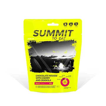 

Summit To Eat - Čokoládová pěna s Granolou a třešněmi