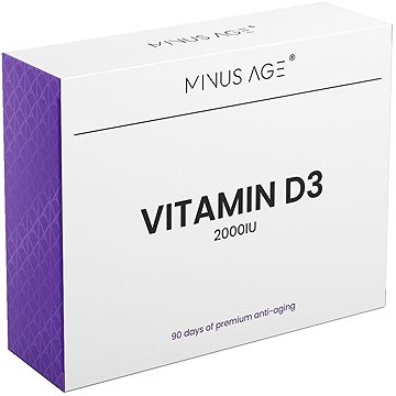 

Minus Age Vitamin D3 2000 IU, 90 kapslí