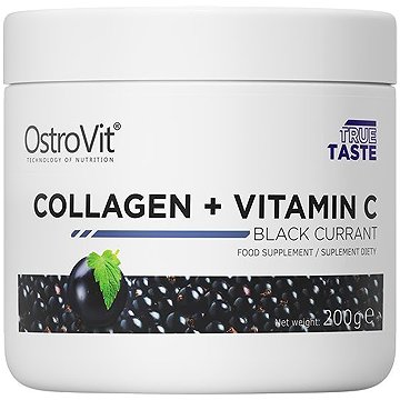 

OstroVit - Kolagen + Vitamín C, 200 g, Černý rybíz