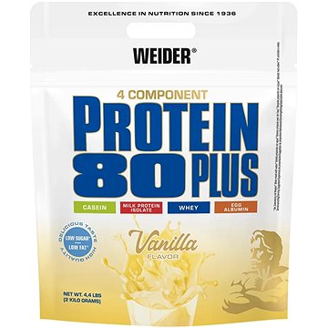 

Weider Protein 80 Plus 2000g, vanilka