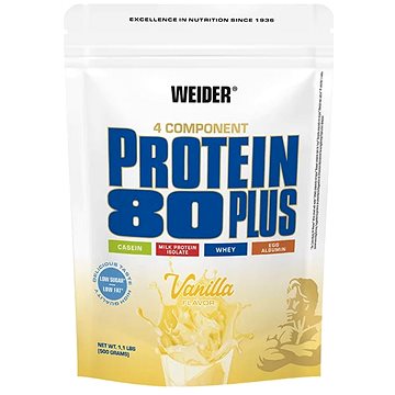 

Weider Protein 80 Plus 500g, vanilla