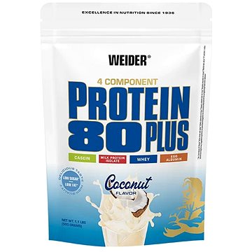 

Weider Protein 80 Plus 500g, coconut