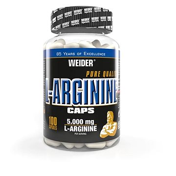 

Weider L-Arginine Caps 100kapslí