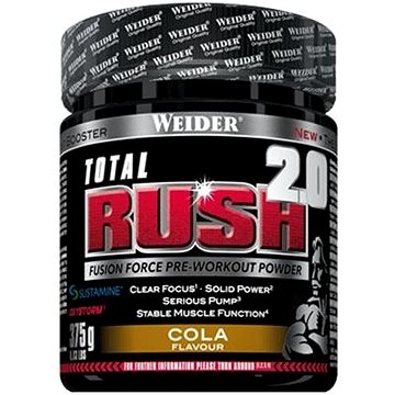 

Weider Total Rush 2.0 pomeranč 375g