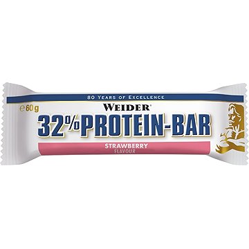 

Weider 32% Protein Bar, jahoda 6 x 60g