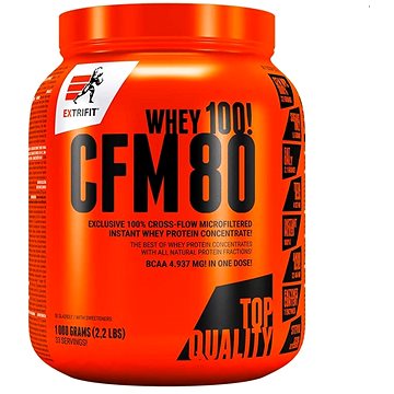 

Extrifit CFM Instant Whey 80, 1000g , natur yoghurt