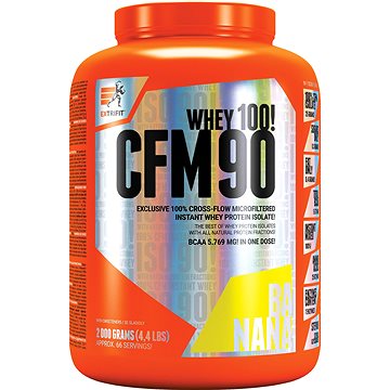

Extrifit CFM Instant Whey Isolate 90, 2000g, banana