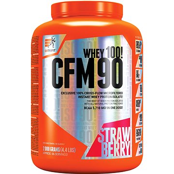 

Extrifit CFM Instant Whey Isolate 90, 2000g, strawberry