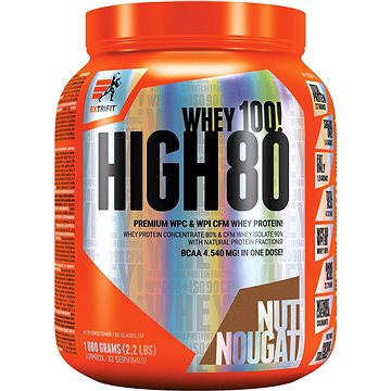 

Extrifit High Whey 80, 1000g, nut nougat