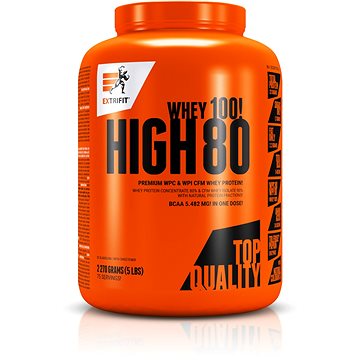 

Extrifit High Whey 80, 2270g, banana hazelnut