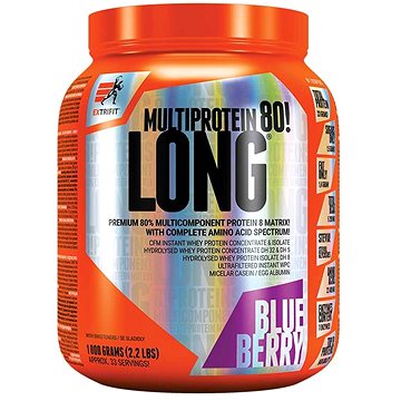 

Extrifit Long 80 Multiprotein, 2270g, blueberry