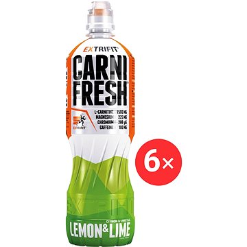 

Extrifit Carni Fresh 6 x 850 ml, lemon & lime