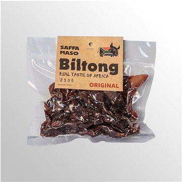 

SAFFA MASO Sušené hovězí maso Biltong Original 250 g