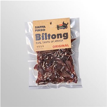 

SAFFA MASO Sušené hovězí maso Biltong Original 100 g