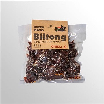 

SAFFA MASO Sušené hovězí maso Biltong Chilli 250 g