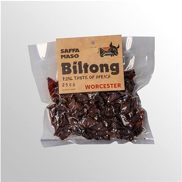 

SAFFA MASO Sušené hovězí maso Biltong Worcester 250 g