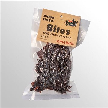

SAFFA MASO Sušené hovězí tyčinky Original Bites 100 g