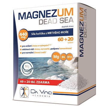 

Da Vinci Academia Magnezum Dead Sea 80 tablet