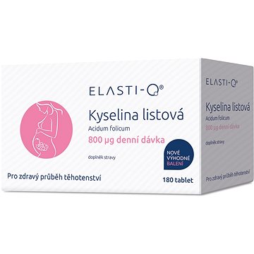 

Elasti-Q Kyselina listová 800 180 tablet