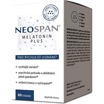 

NEOSPAN melatonin plus 60 tobolek