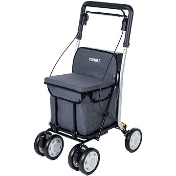 

Carlett Senior Move nákupní taška na kolečkách, šedá, 29 l