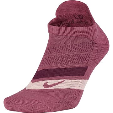Nike Dry Cushion Dynamic Arch No Show Running, bronzová/růžová, EU 46 - 50 - Ponožky