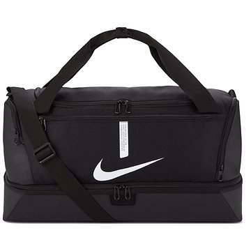Taška Nike Academy Medium Black, White - Sportovní taška