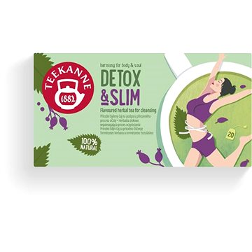 

Teekanne Detox & Slim 20 × 1,6 g