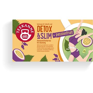 

Teekanne Detox & Slim+Passionfruit 20 × 1,6 g