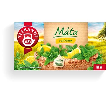 

Teekanne Mátový čaj s citrónem 20 × 1,5 g