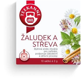 

Teekanne Žaludek a střeva 10 × 2 g
