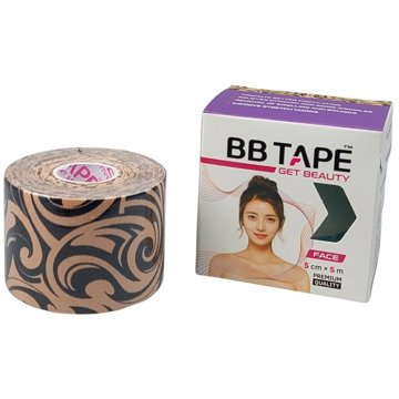 

BB Tape tejp na obličej 5 cm × 5 m tetování 1 ks