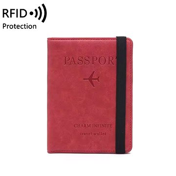 

Take it shop RFID Pouzdro na pas a doklady, červené