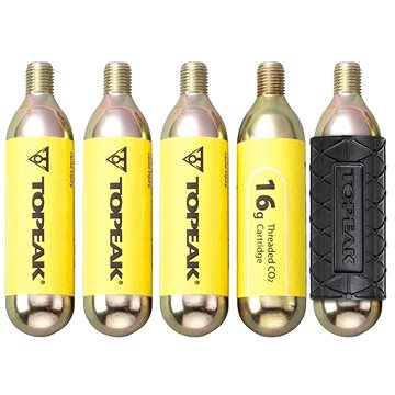 

TOPEAK náplň CO2 16g -5ks s rukávkem