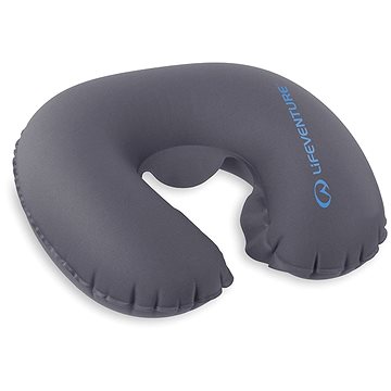 Lifeventure Inflatable Neck Pillow grey - Cestovní polštářek