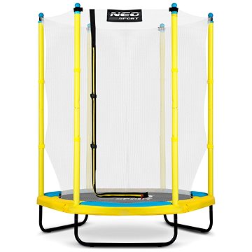 

Neo-Sport Dětská zahradní trampolína 140 cm žlutá