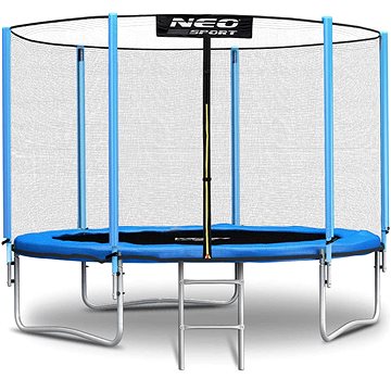 

Neo-Sport Zahradní trampolína 8 stop / 252 cm s venkovní sítí a žebříkem