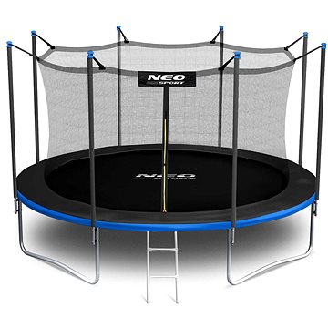 

Neo-Sport Zahradní trampolína 13 stop / 404 cm s vnitřní sítí a žebříkem