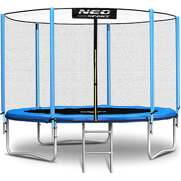 

Neo-Sport Zahradní trampolína 6 stop / 183 cm s venkovní sítí a žebříkem