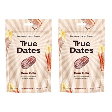 

True Dates Datle s příchutí kyselé coly 2 x 100 g