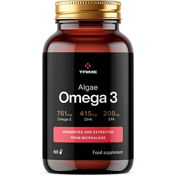 

Trime Omega 3 Algae, 60 kapslí