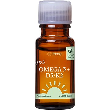 

Trime Kids Omega 3 + D3/K2, 31 ml, lemon