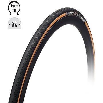 

Tufo Comtura 4TR28, 700 × 28C, plášť kevlar, bezdušový béžový
