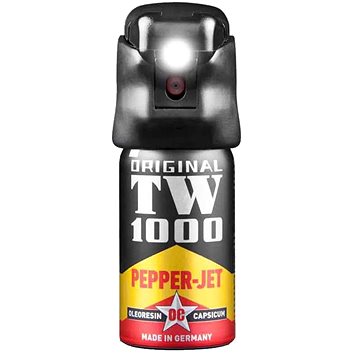 

TW1000 Jet Man s LED světlem a pružinovým vyklápěcím uzávěrem 40 ml