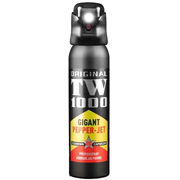

TW1000 Jet Gigant s LED světlem, pojistkou a pružinovým vyklápěcím uzávěrem 150 ml
