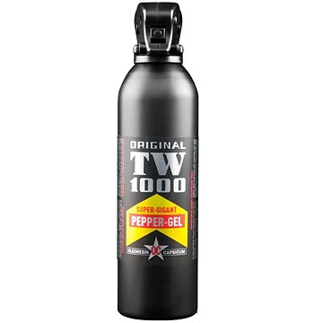

TW1000 Pepřový gel Jet Super Gigant s automatickým pružinovým uzávěrem 400 ml