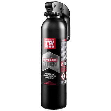 

TW1000 Fog Titan s automatickým pružinovým uzávěrem a dosahem 4-6 m, 750 ml